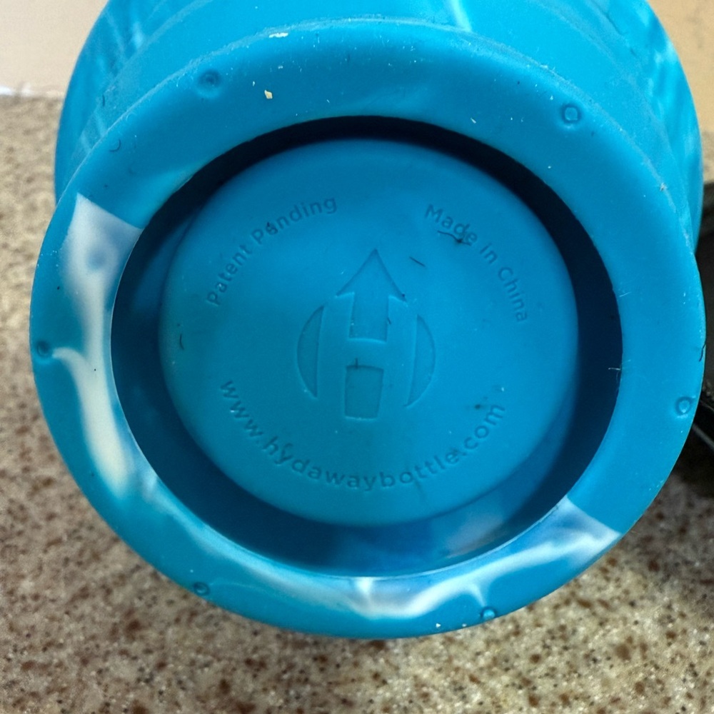 Blue Collapsible Water Bottle - Picture 8 of 11